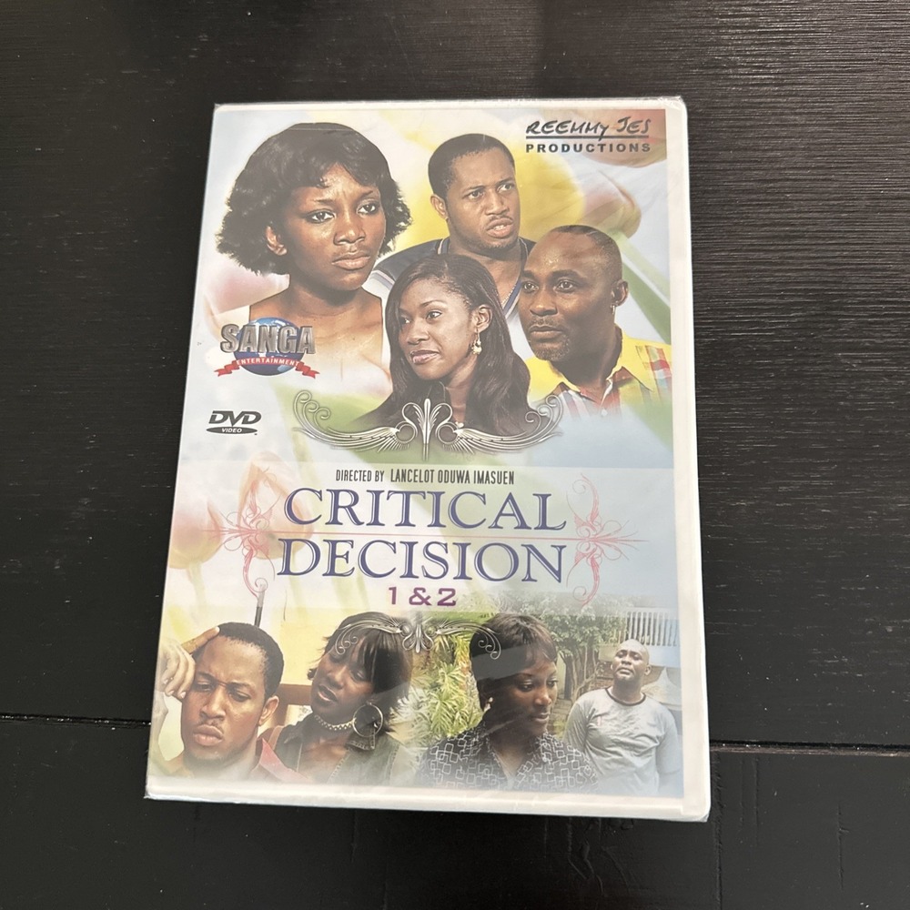 Critical Decision 1 & 2 DVD Movie Reemy Jes Productions